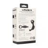 Vibrating Silicone Prostate Stimulator with Tri O Cockring - Black